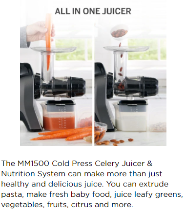 Omega sales juicer pasta