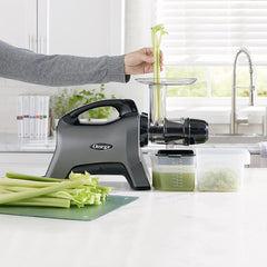 Omega MM1500GY13 Cold Pressed Juicer Including Celery Cap
